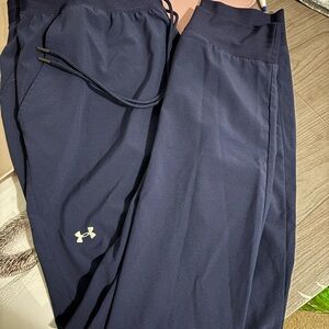 Under Armour Navy Track Pants/Joggers